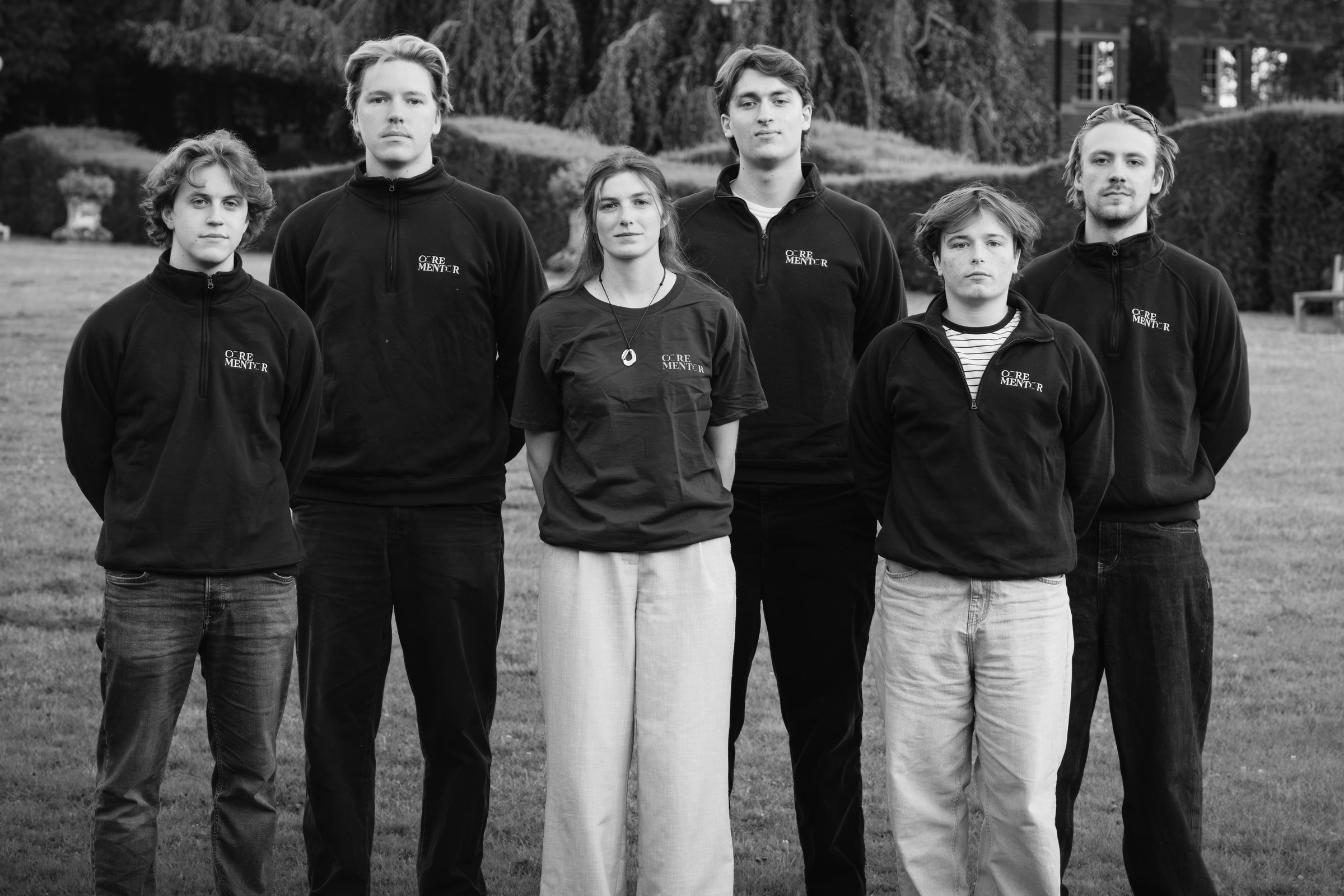 Het CoreMentor-team, samen op de foto